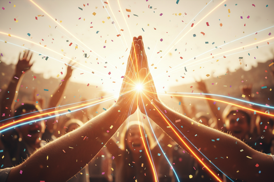 Nevermind high fiving 